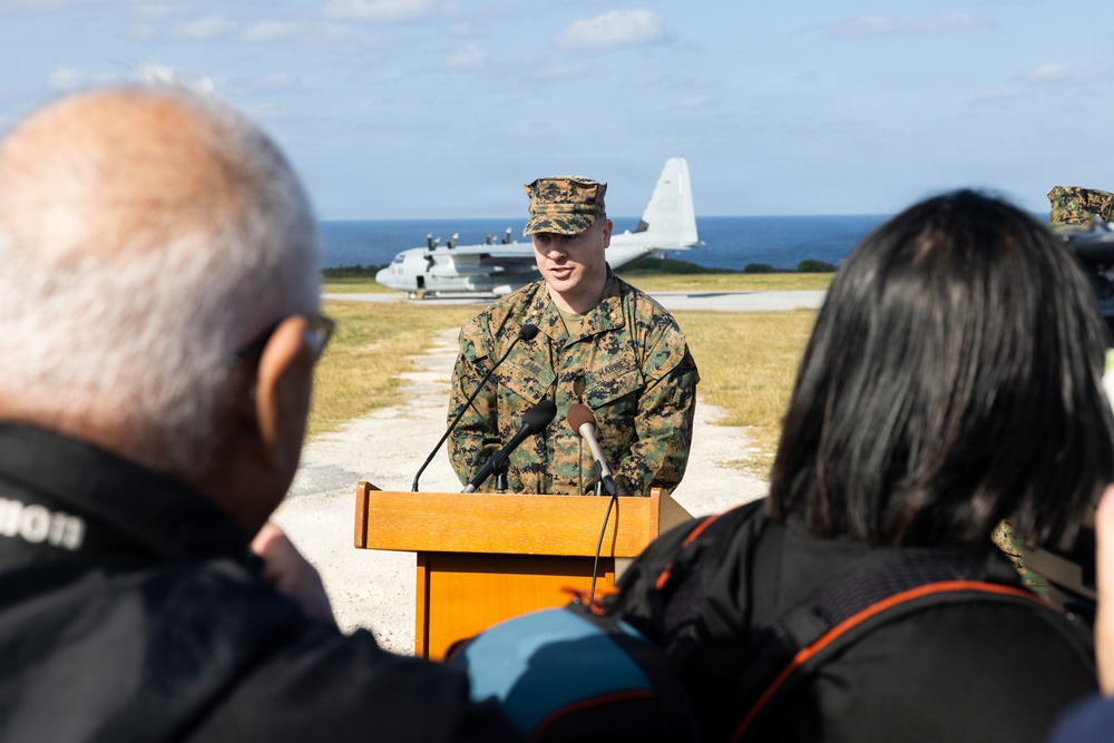 Ie Shima Training Facility runway receives certification in ceremony
