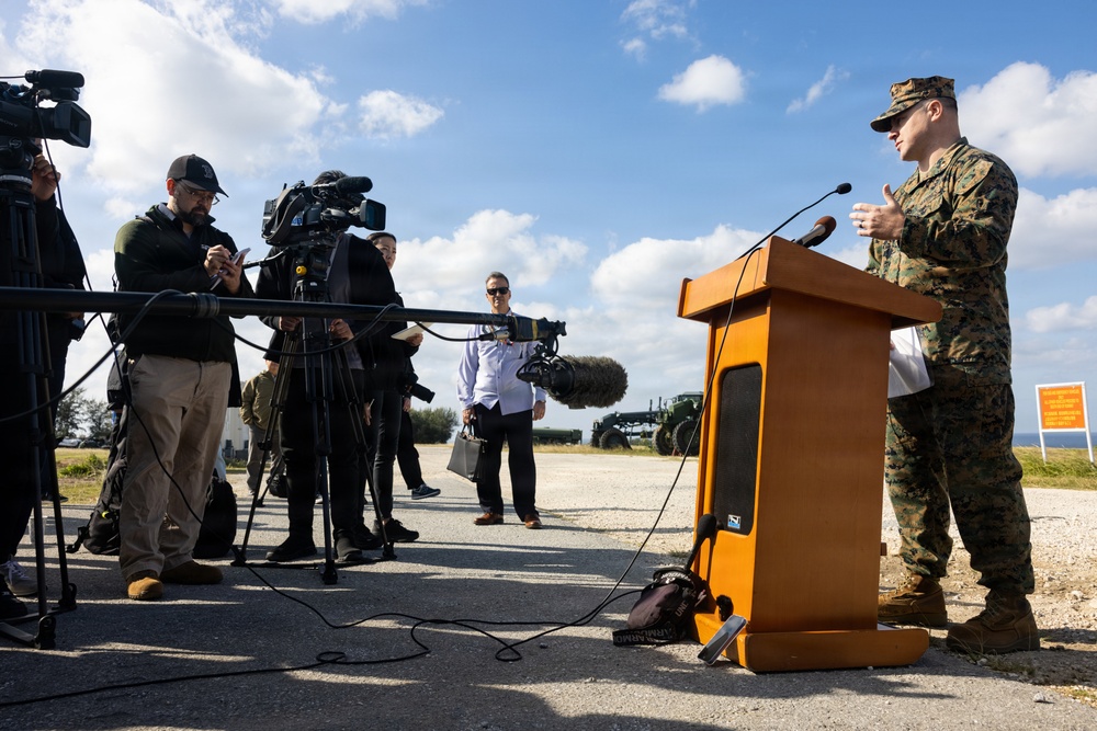 Ie Shima Training Facility runway receives certification in ceremony