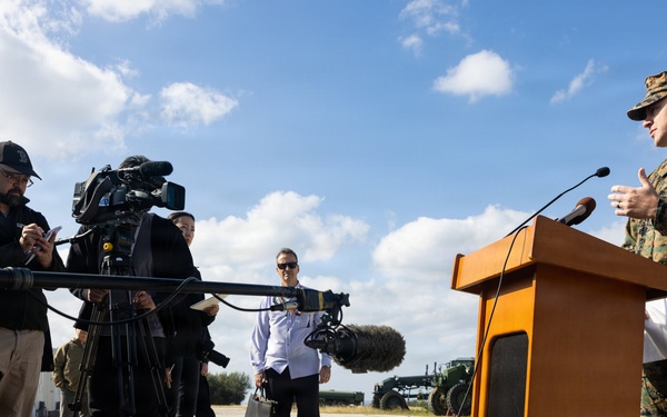 Ie Shima Training Facility runway receives certification in ceremony