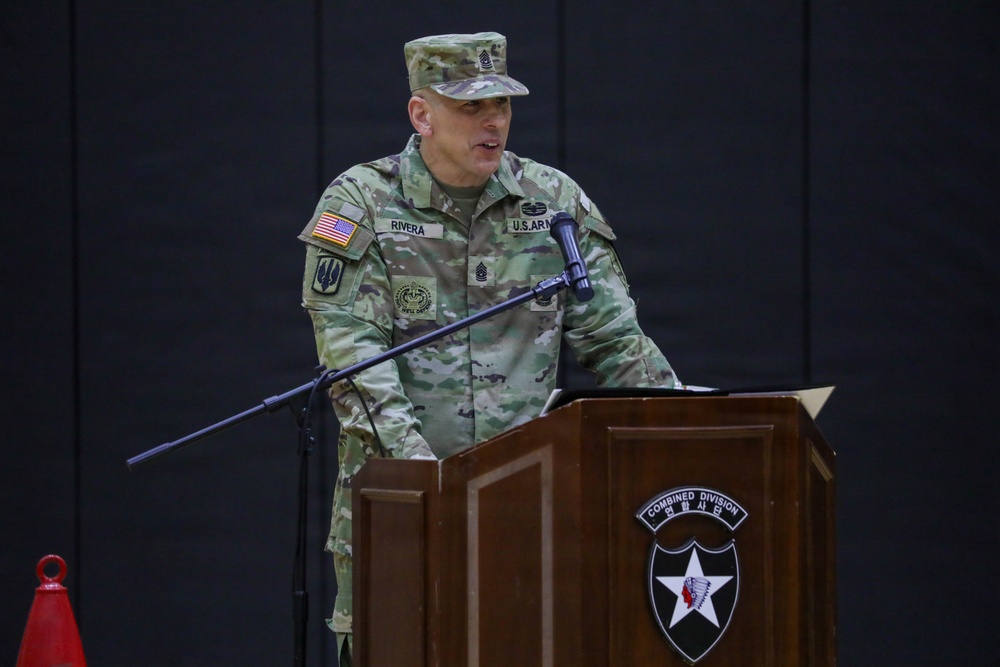 2nd Infantry Division Artillery Change of Responsibility