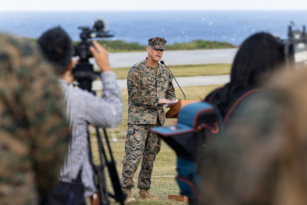 Ie Shima Training Facility runway receives certification in ceremony
