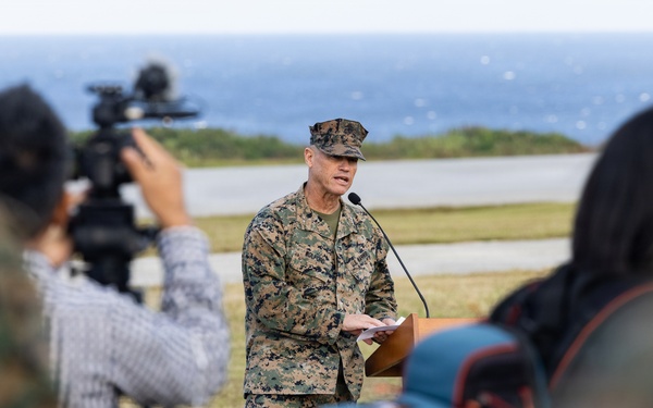 Ie Shima Training Facility runway receives certification in ceremony