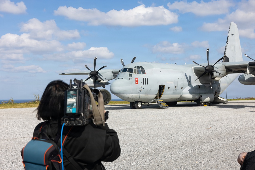 Ie Shima Training Facility runway receives certification in ceremony