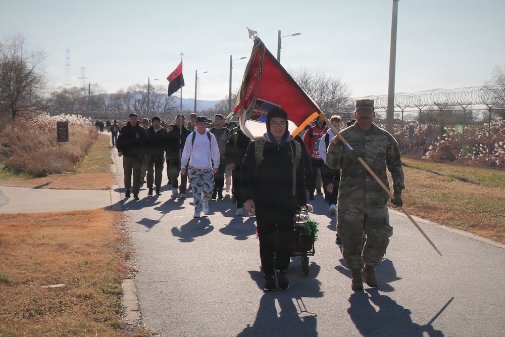 65th Medical Brigade's Participation to the Eighth Army Toy Ruck March