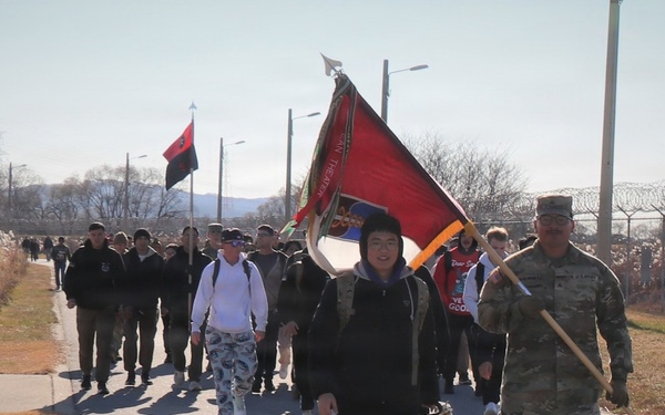 65th Medical Brigade's Participation to the Eighth Army Toy Ruck March