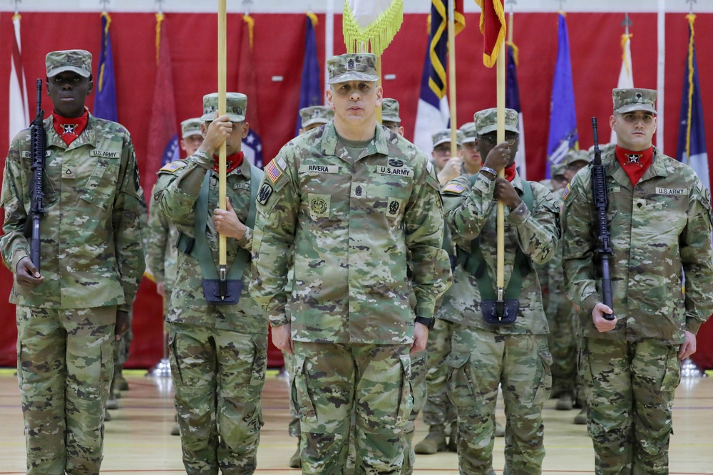 2nd Infantry Division Artillery Change of Responsibility