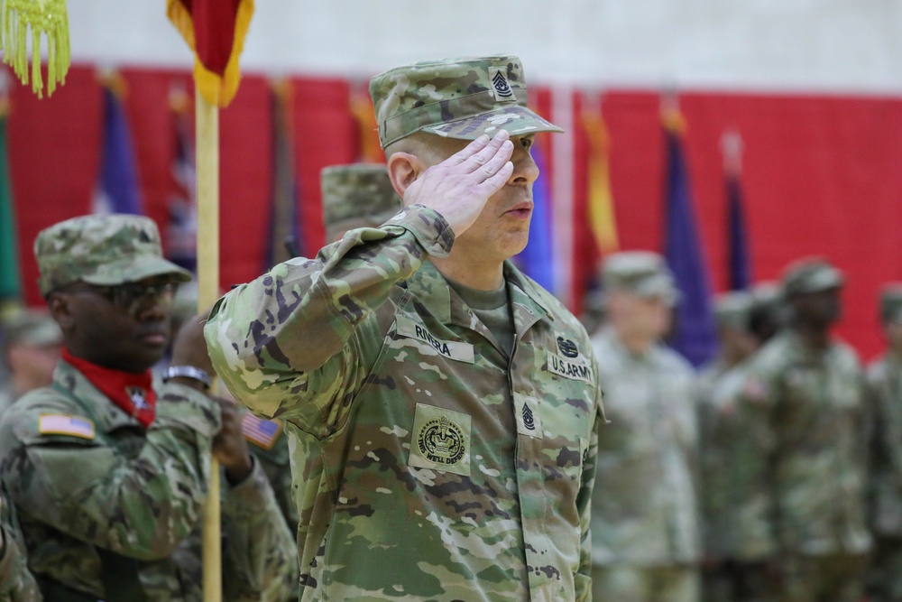 2nd Infantry Division Artillery Change of Responsibility