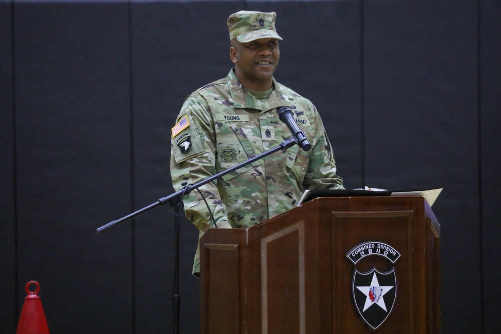 2nd Infantry Division Artillery Change of Responsibility