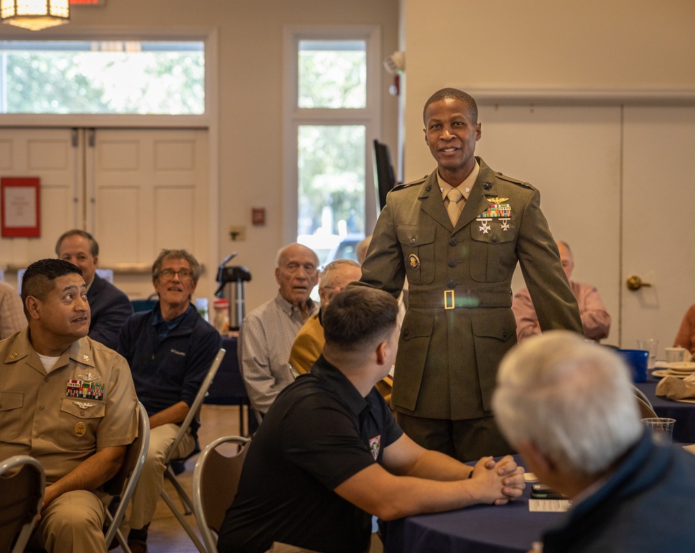 Beaufort Rotary Club presents Service Member of the Year awards