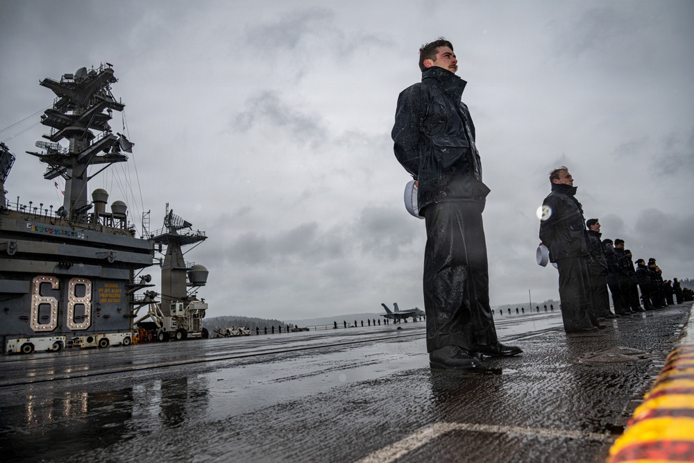 USS Nimitz Returns to Home Port