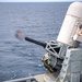 Phalanx Close-In Weapon System (CIWS) live fire exercise