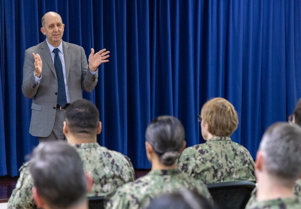 Acting Assistant Secretary of War for Health Affairs Dr. Stephen Ferrara Visits USNH Yokosuka