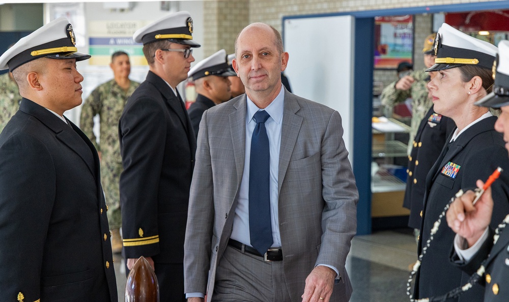 Acting Assistant Secretary of War for Health Affairs Dr. Stephen Ferrara Visits USNH Yokosuka