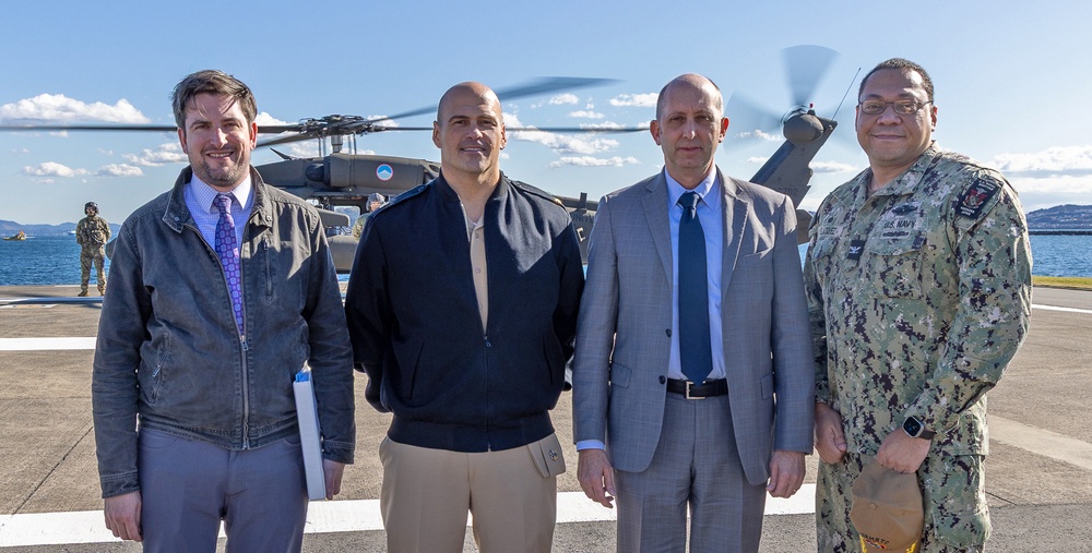 Acting Assistant Secretary of War for Health Affairs Dr. Stephen Ferrara Visits USNH Yokosuka