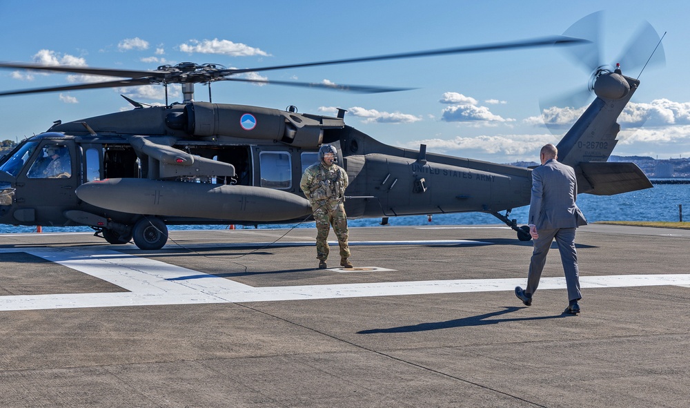 Acting Assistant Secretary of War for Health Affairs Dr. Stephen Ferrara Visits USNH Yokosuka