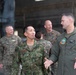 JGSDF 1st Helicopter Brigade commander tours VMM-262