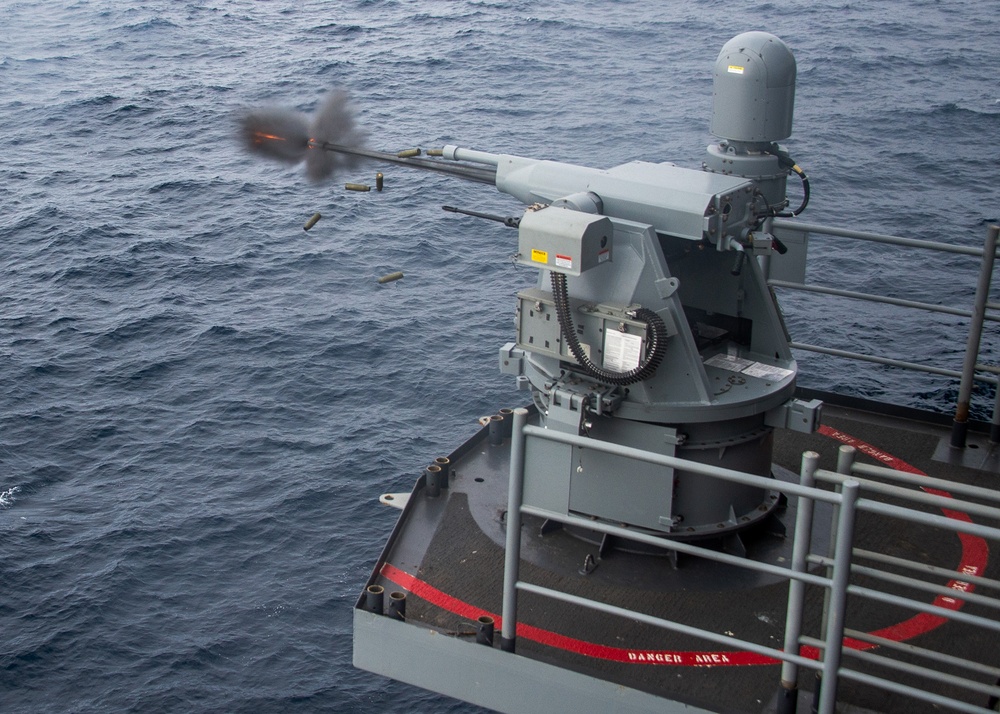 Mk 38 live fire exercise