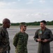 JGSDF 1st Helicopter Brigade commander tours VMM-262