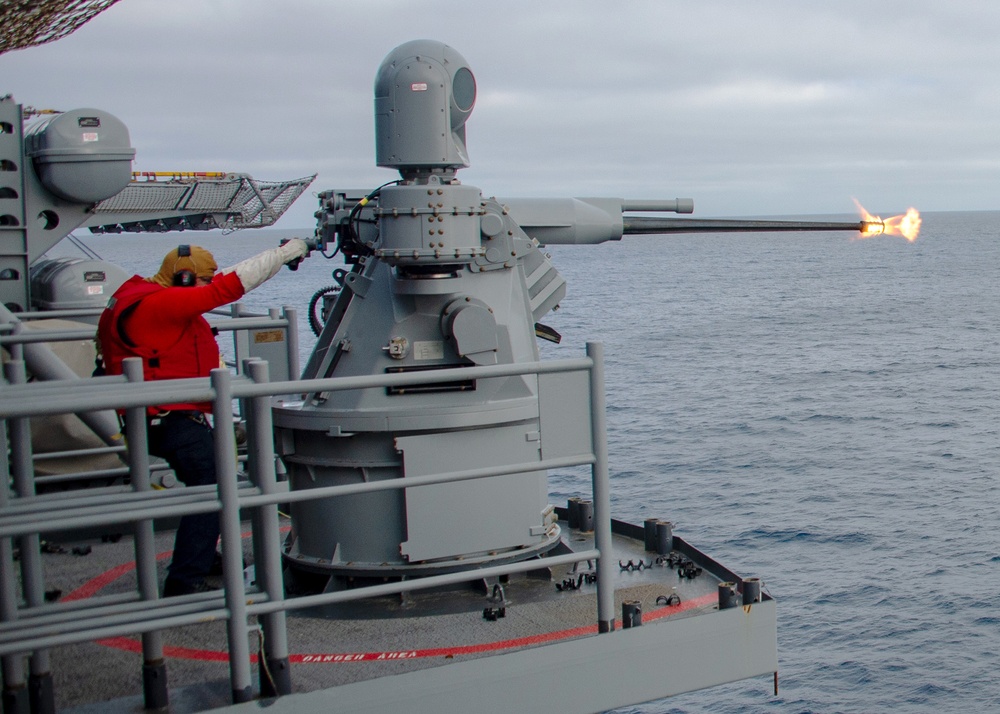 Mk 38 live fire exercise