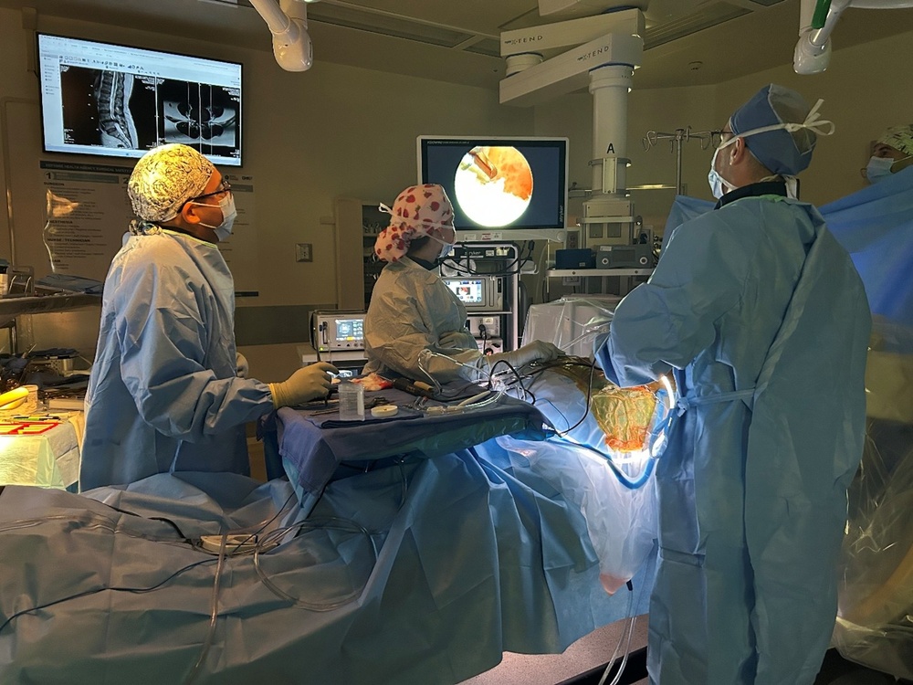 U.S. Naval Hospital Okinawa Offers New Spinal Procedure for Pain Relief