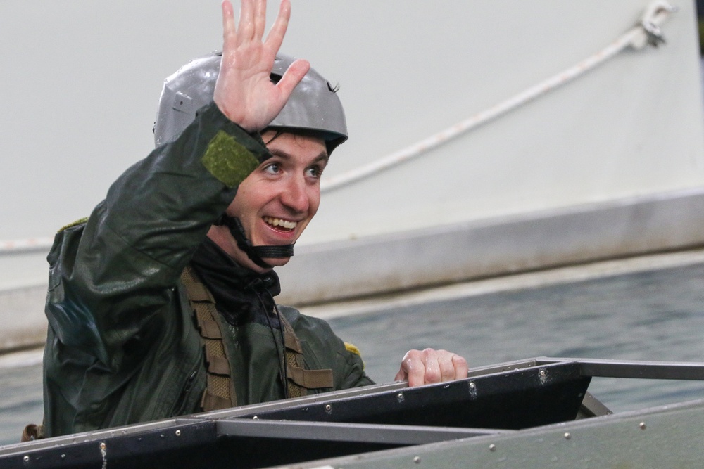 4-2 AB Helicopter Underwater Egress and Overwater Training