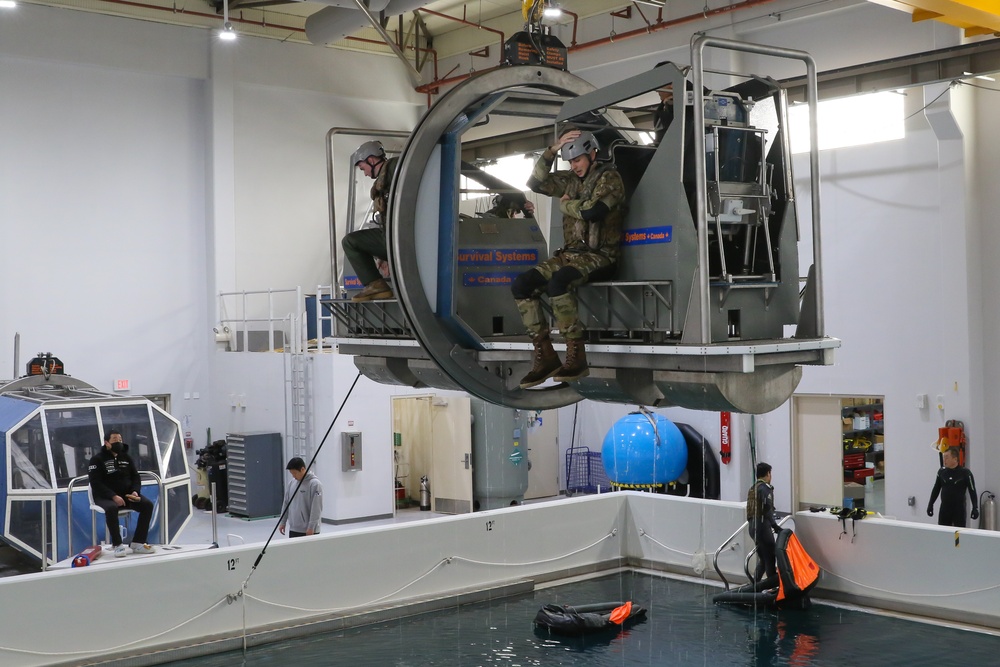 4-2 AB Helicopter Underwater Egress and Overwater Training