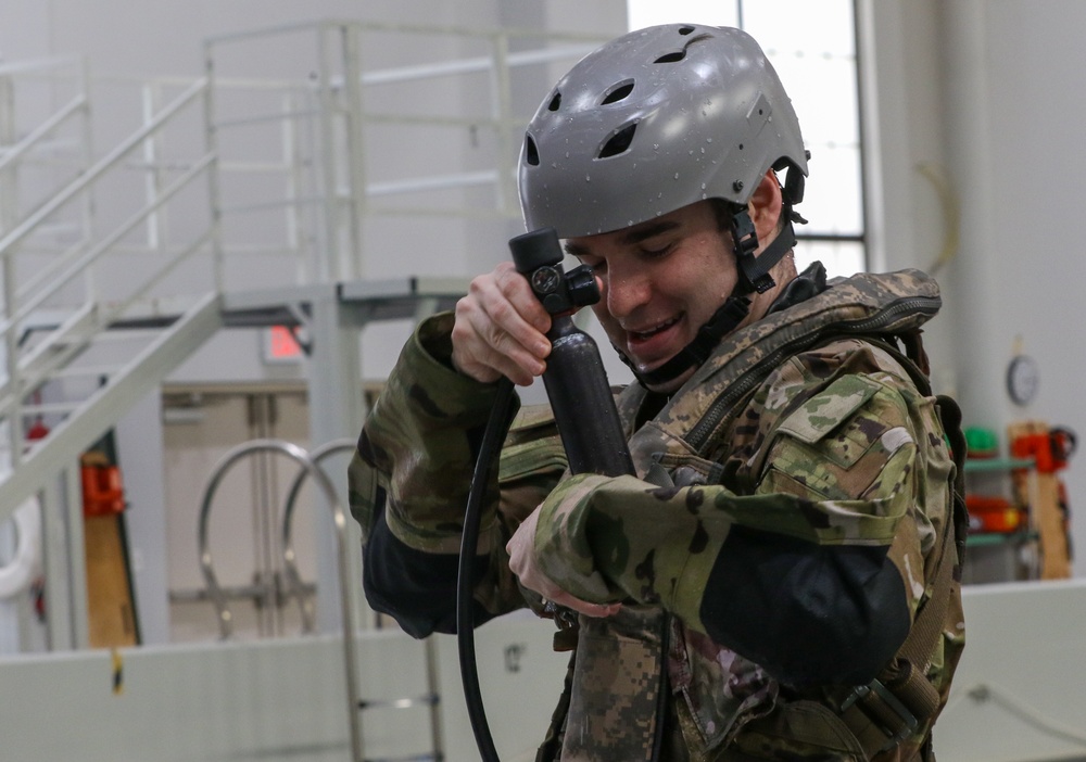 4-2 AB Helicopter Underwater Egress and Overwater Training