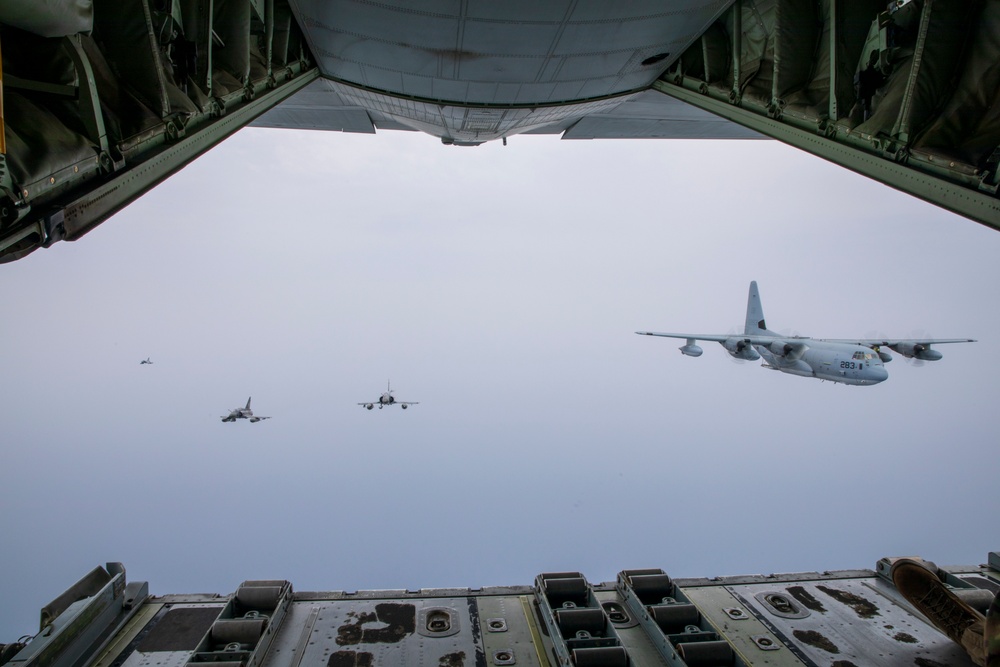 Bronco VMM-161 Detachment flies with the French Air Force