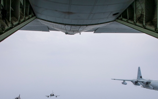 Bronco VMM-161 Detachment flies with the French Air Force