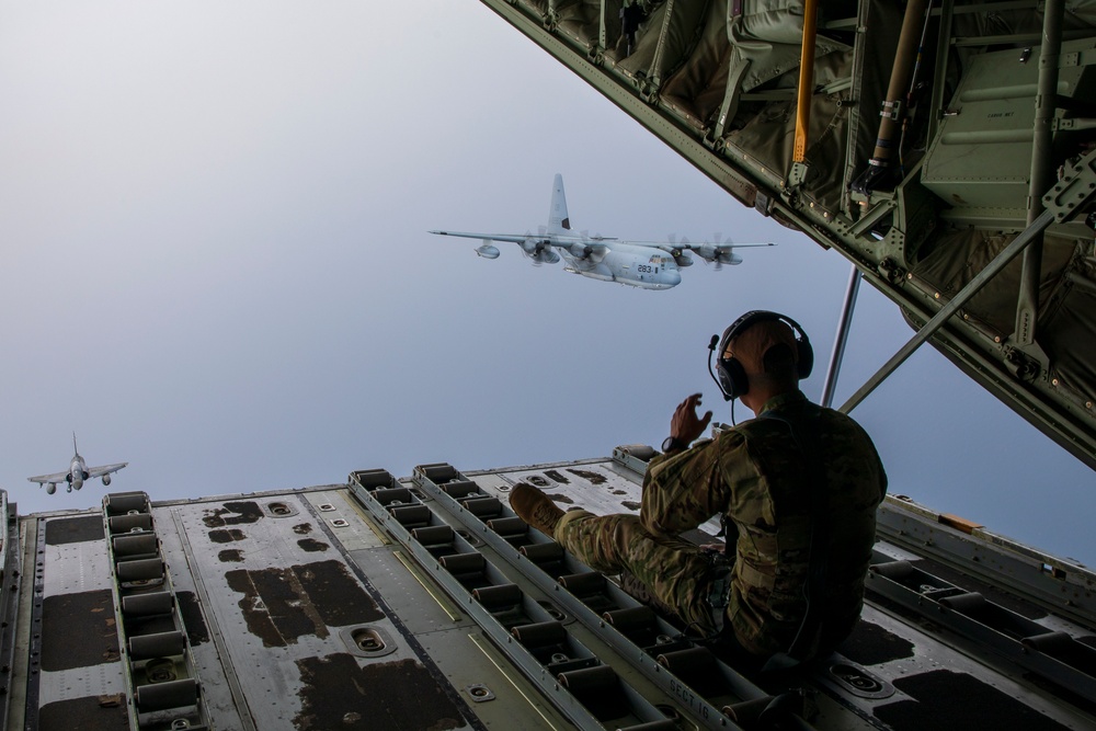 Bronco VMM-161 Detachment flies with the French Air Force