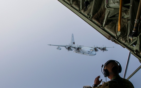 Bronco VMM-161 Detachment flies with the French Air Force