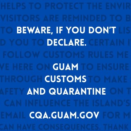 Guam Customs and Quarantine Graphic