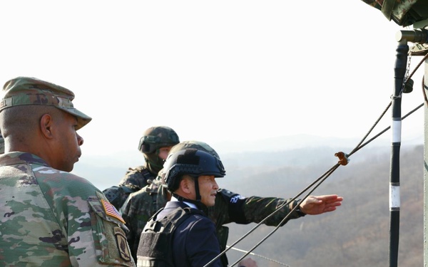 UNC Hosts ROK National Security Office Deputy Director for DMZ Visit and Armistice Discussions