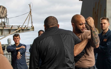 Abraham Lincoln conducts routine operations