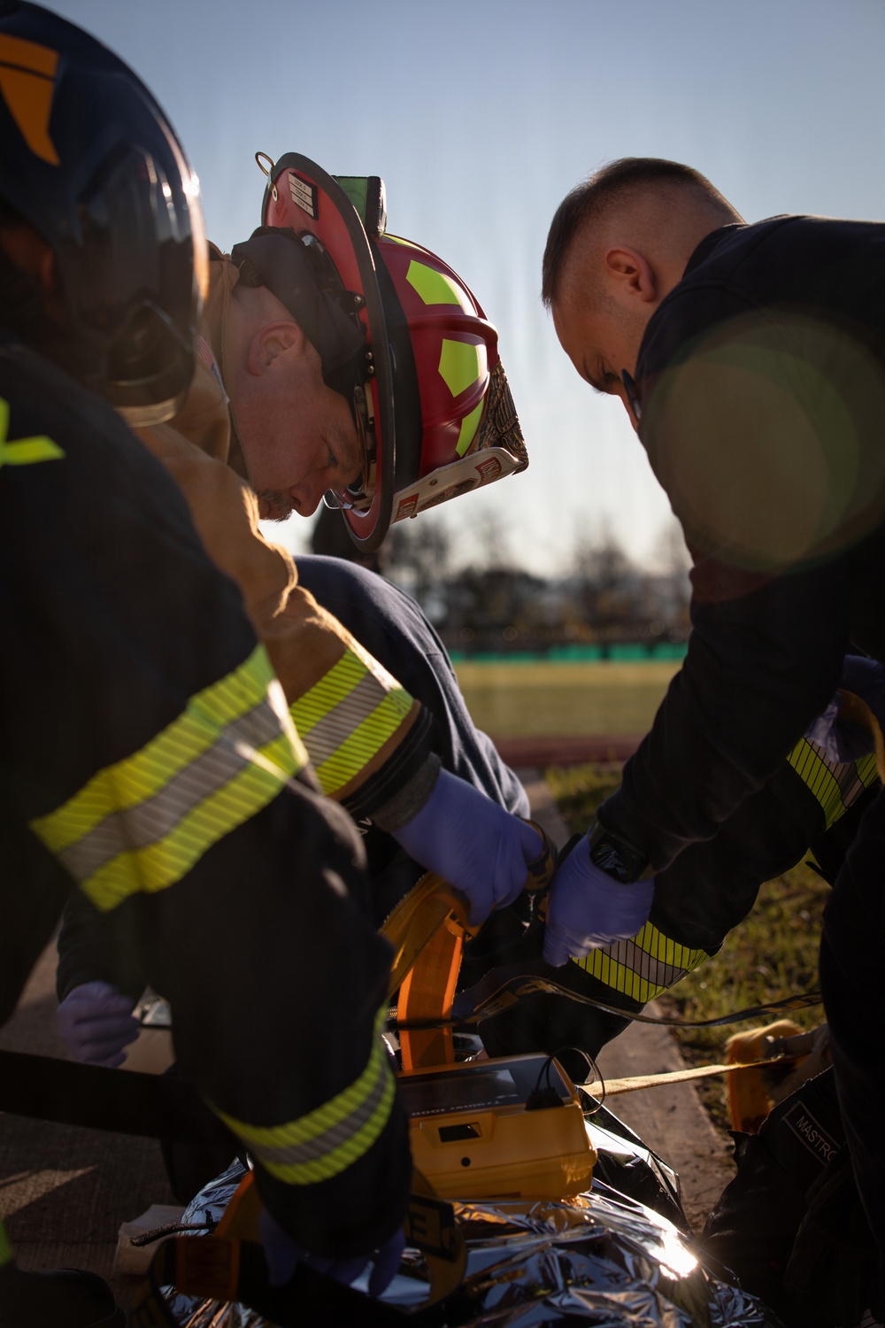 Vicenza Military Police, first responders sharpen medical response skills
