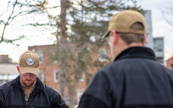 PNSY Retire Flag Kevin Roberge