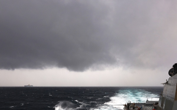 USS Roosevelt (DDG 80) Transits Strait of Hormuz