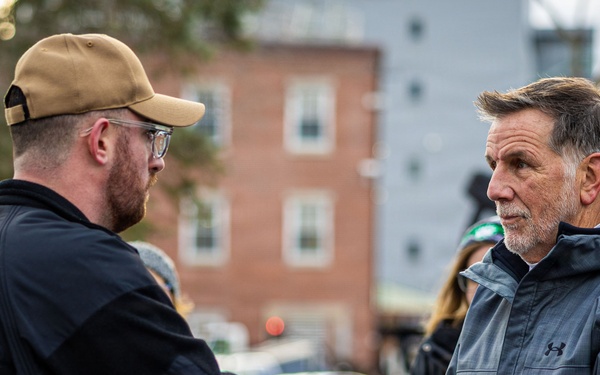 PNSY Retire Flag Kevin Roberge