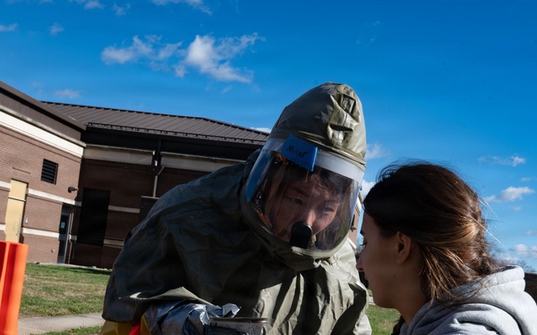 87th MDG Airmen participate in CBRN Readiness Exercise