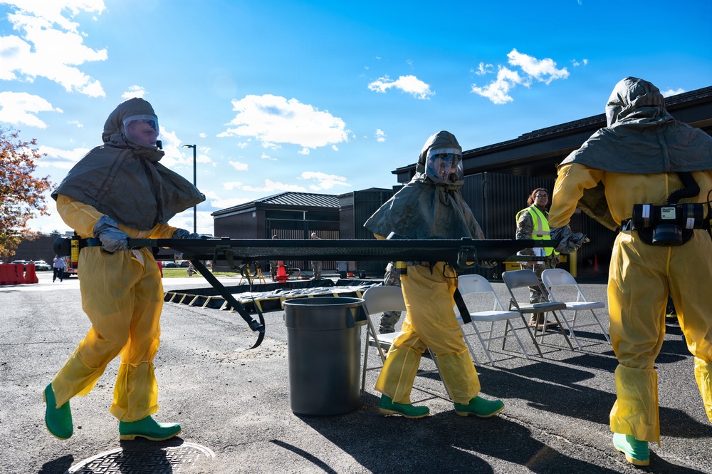 87th MDG Airmen participate in CBRN Readiness Exercise