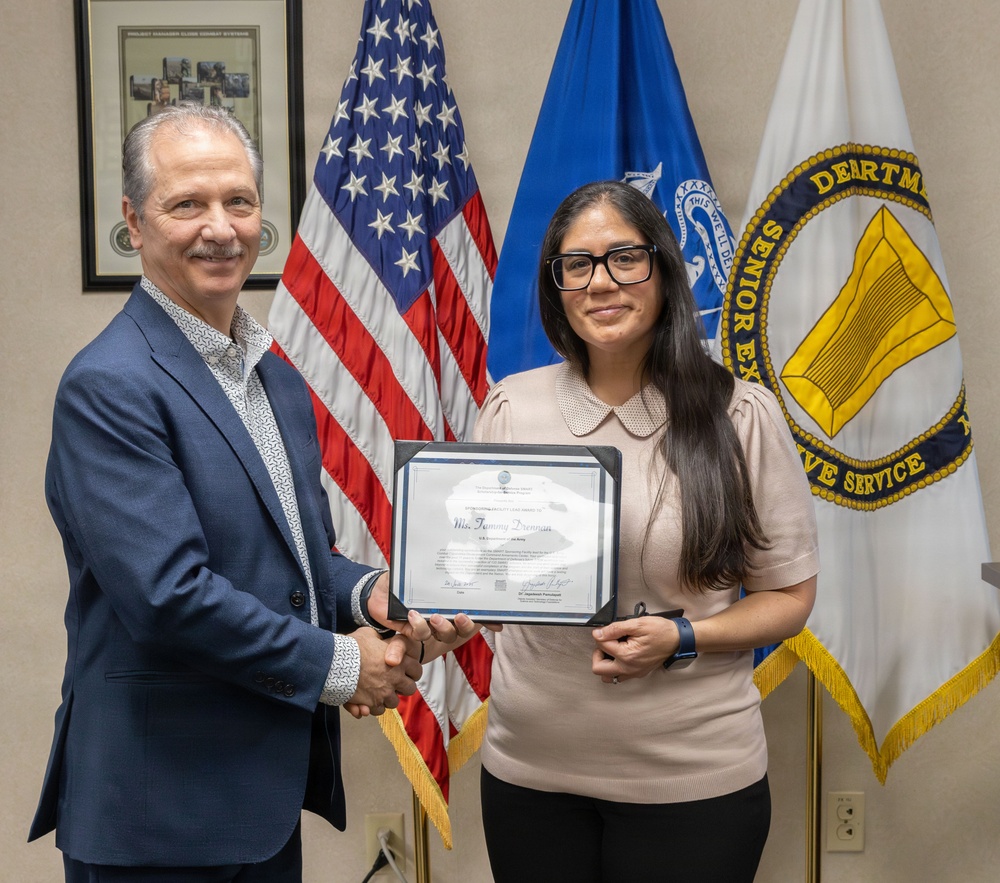 Drennan receives SMART award for helping develop talent of tomorrow