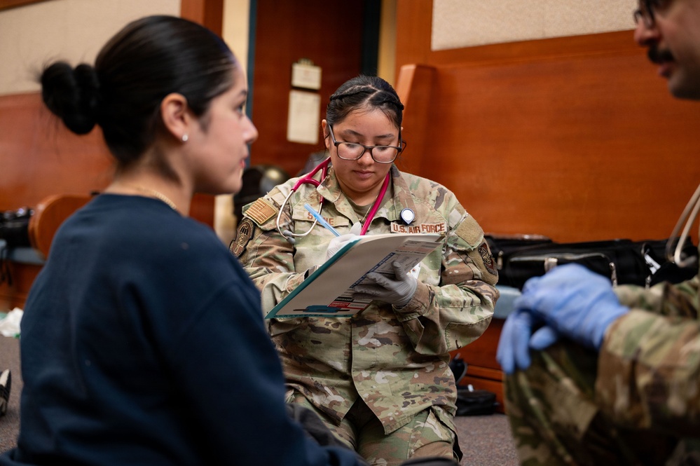 87th MDG Airmen participate in CBRN Readiness Exercise
