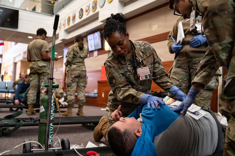87th MDG Airmen participate in CBRN Readiness Exercise