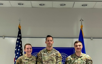 Airfield operations officers final class graduates at Robins AFB