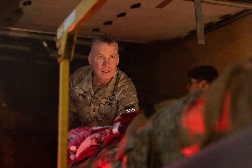 Friends and family welcome home 990th EVCC Soldiers