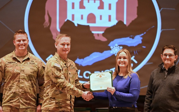 Superior Performance: Wendt receives Civilian Service Commendation Medal