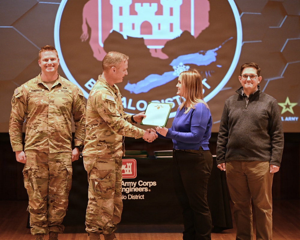Superior Performance: Wendt receives Civilian Service Commendation Medal