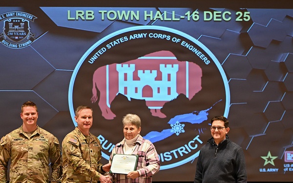 Superior Performance: Gilbert receives Civilian Award for Humanitarian Service