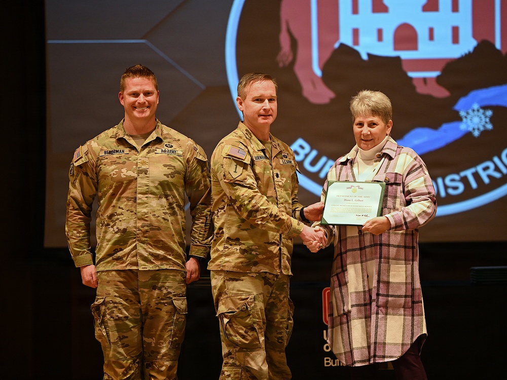 Superior Performance: Gilbert receives Civilian Award for Humanitarian Service
