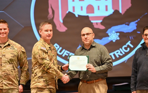 Superior Performance: Stitzinger receive Certificate of Appreciation